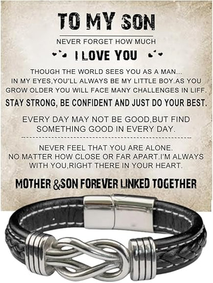 To My Son – Knot Bracelet