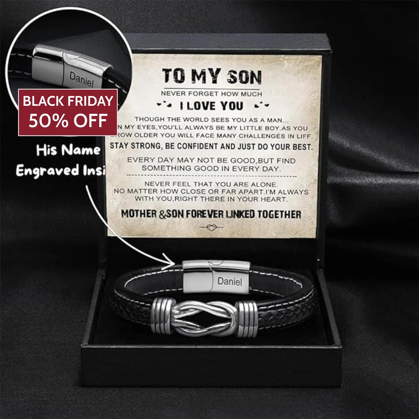 To My Son – Knot Bracelet