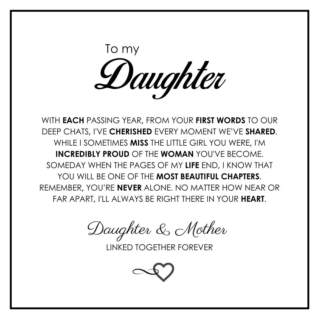 Forever Linked - Daughters Bracelet