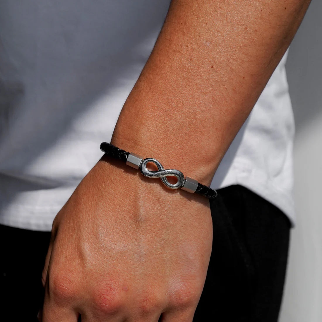 To My Man Infinity Personalised Bracelet