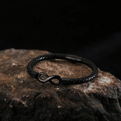 To My Man Infinity Personalised Bracelet